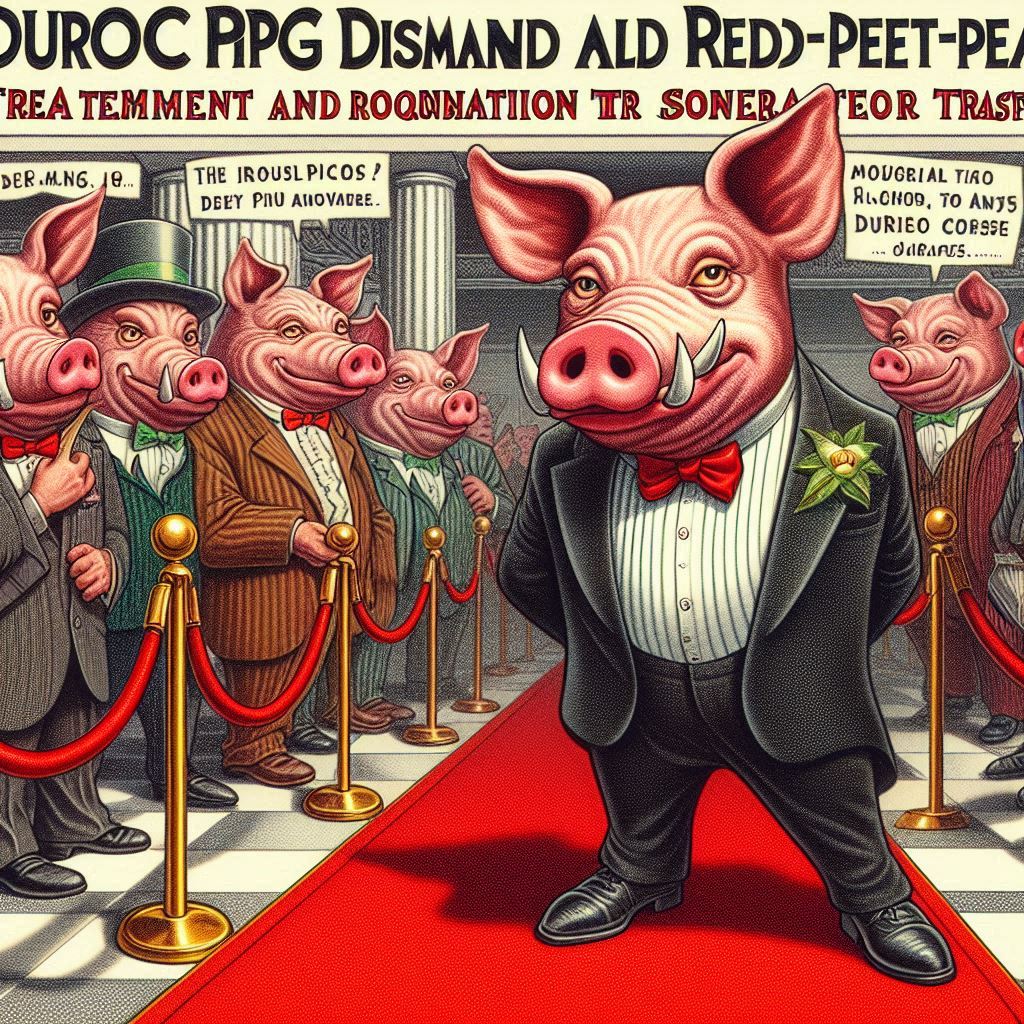 Duroc Pigs Demand Red-Carpet Treatment and Recognition for Superior Taste (1) Duroc Pigs Demand Red-Carpet Treatment and Recognition for Superior Taste (1)