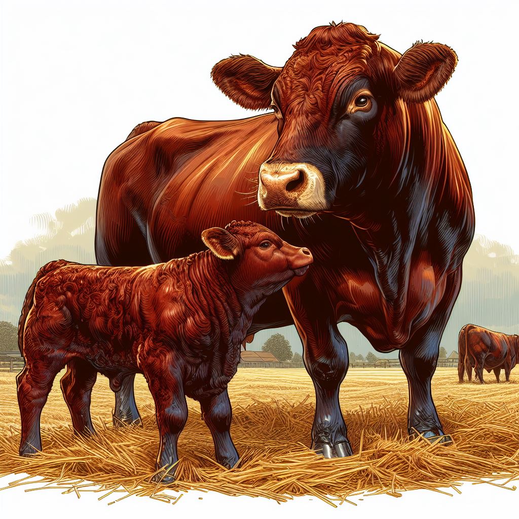 Santa Gertrudis Cattle (16) Santa Gertrudis Cattle (16)