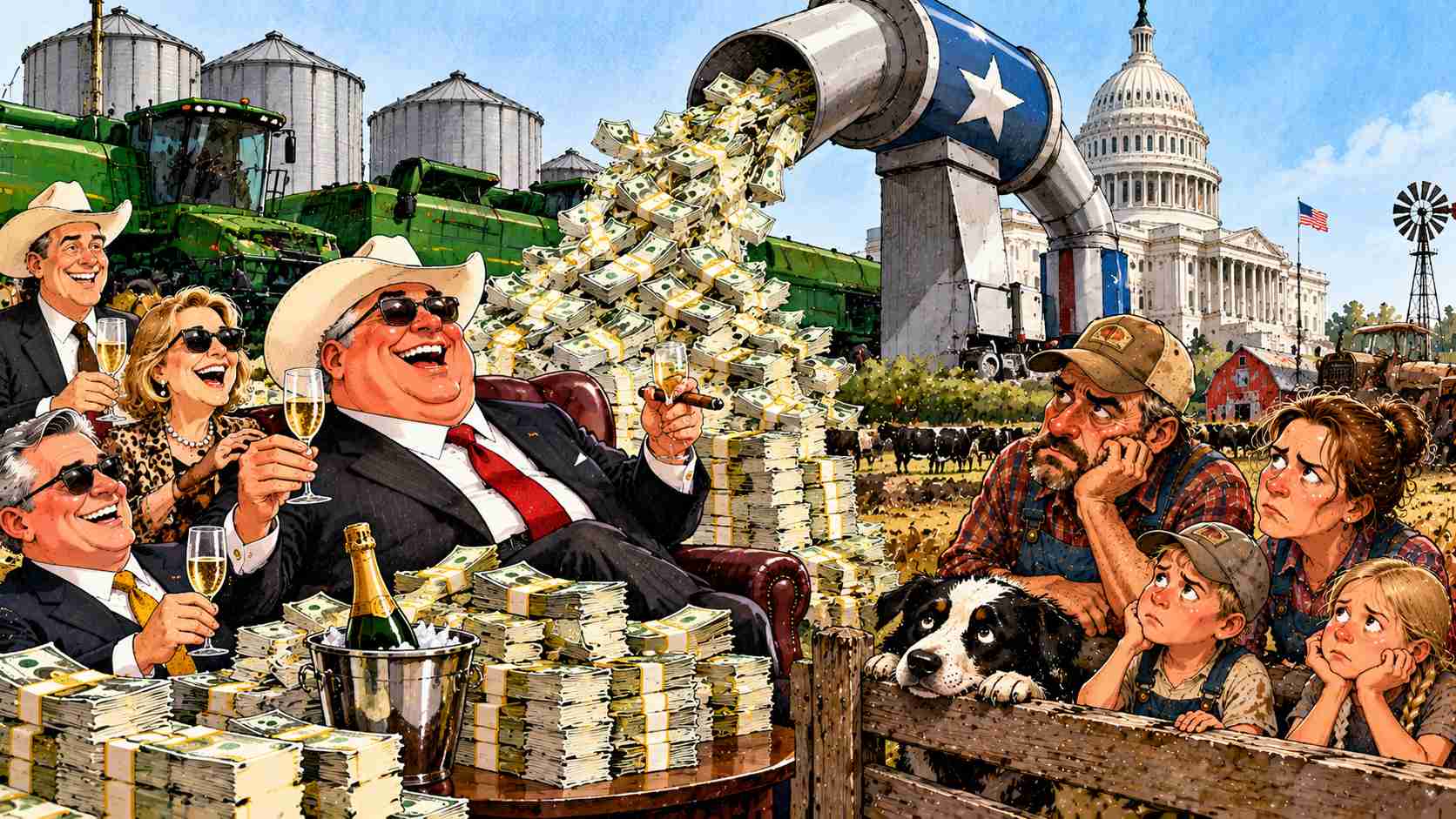 Corporate Farmers Love Socialism When Washington Writes the Check